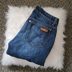 Joe's Jeans Honey Cut  Dark Vintage Distressed Collection Size 28